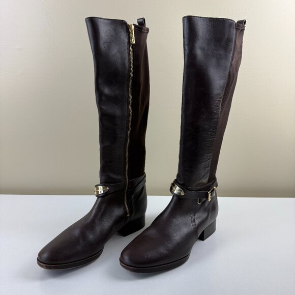 Michael Michael Kors Riding Boots Knee High - Picture 1 of 15